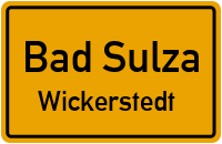 Hauptstraße in Bad SulzaWickerstedt