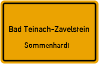 Unterer Hasenäckerweg in Bad Teinach-ZavelsteinSommenhardt