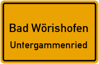 Obergammenrieder Straße in Bad WörishofenUntergammenried