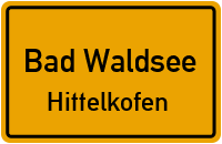 Kleineschleweg in Bad WaldseeHittelkofen
