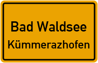 Römergasse in 88339 Bad Waldsee (Kümmerazhofen)