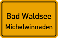 Blumenweg in Bad WaldseeMichelwinnaden