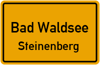 Römerstraße in Bad WaldseeSteinenberg