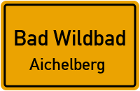 Kleinenztalsträßchen in Bad WildbadAichelberg