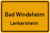 Grabengasse in Bad WindsheimLenkersheim