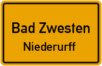 Fritzlarer Straße in 34596 Bad Zwesten (Niederurff)