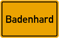 Badenhard in Rheinland-Pfalz