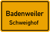 Straßenverzeichnis Badenweiler Schweighof