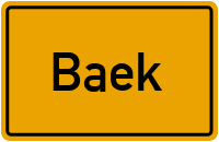 Baek in Brandenburg