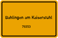79353 Bahlingen am Kaiserstuhl