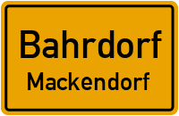 Schmiedeweg in BahrdorfMackendorf