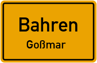 Straßen in Bahren Goßmar