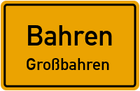 Straßen in Bahren Großbahren