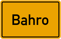 City Sign Bahro