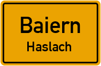 Frauenbründlstraße in BaiernHaslach