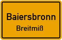 Triebweg in BaiersbronnBreitmiß