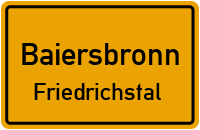 Pulvermüllerweg in BaiersbronnFriedrichstal