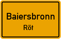 Straßenverzeichnis Baiersbronn Röt