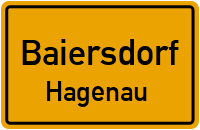 Straßenverzeichnis Baiersdorf Hagenau