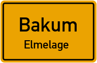 Straßenverzeichnis Bakum Elmelage