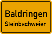 Straßen in Baldringen Steinbachweier