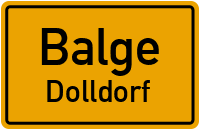Dolldorfer Eichenweg in BalgeDolldorf