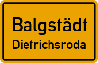 Windmühlenweg in BalgstädtDietrichsroda