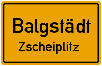 Bahnhofsweg in BalgstädtZscheiplitz