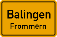 Blumentalstraße in 72336 Balingen (Frommern)