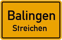 Bisinger Straße in 72336 Balingen (Streichen)