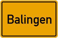 Wo liegt Balingen?