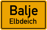 Elbdeich-West in BaljeElbdeich