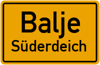 Neuenschleuser Straße in BaljeSüderdeich