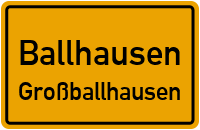 Große Mühlenstraße in 99955 Ballhausen (Großballhausen)