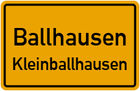 Schuhmannsgasse in BallhausenKleinballhausen