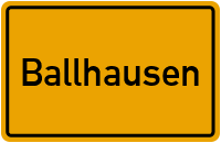 Grünstraße in Ballhausen