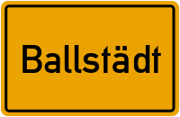 Ballstädt in Thüringen