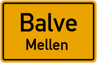 Dorfplatz in BalveMellen