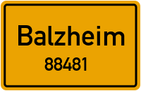 88481 Balzheim