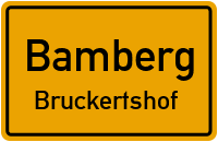 Feuerwehrzufahrt in BambergBruckertshof