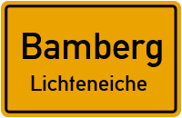 Panzerstraße in BambergLichteneiche