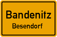 Scheunenweg in BandenitzBesendorf