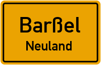 Akazienweg in BarßelNeuland