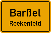 Scheideweg in BarßelReekenfeld