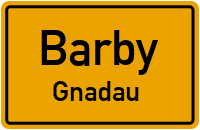 Bahnhofstraße in BarbyGnadau