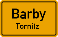 Straße Des Friedens in BarbyTornitz