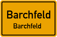 Straße der Einheit in BarchfeldBarchfeld