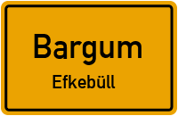 Straßen in Bargum Efkebüll