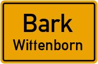 Sandweg in BarkWittenborn
