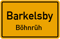Drosselweg in BarkelsbyBöhnrüh